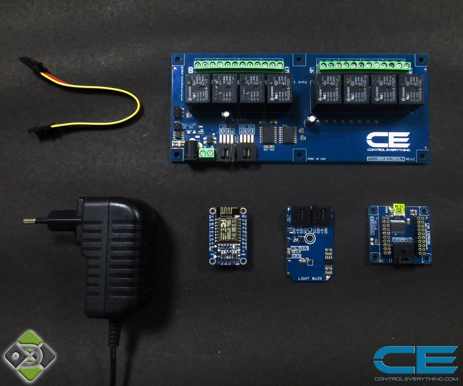 Home Automation With ESP8266 and Relay Controller