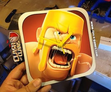 Making a Clash of Clans Clock
