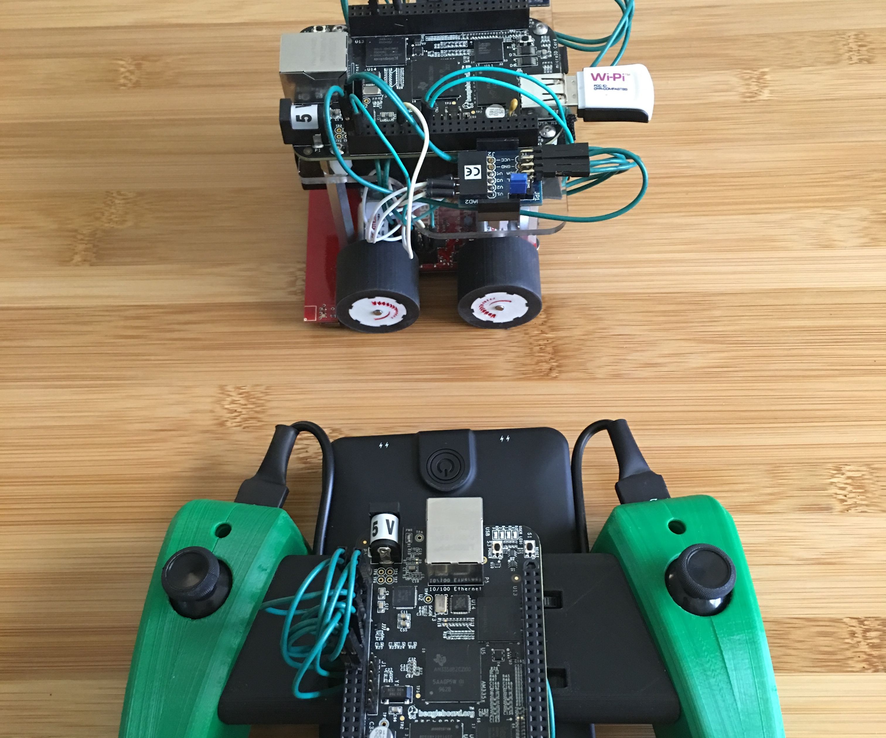 BeagleBone Black MiniSumo Bot