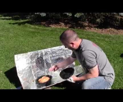 How to cook a chicken in a solar oven