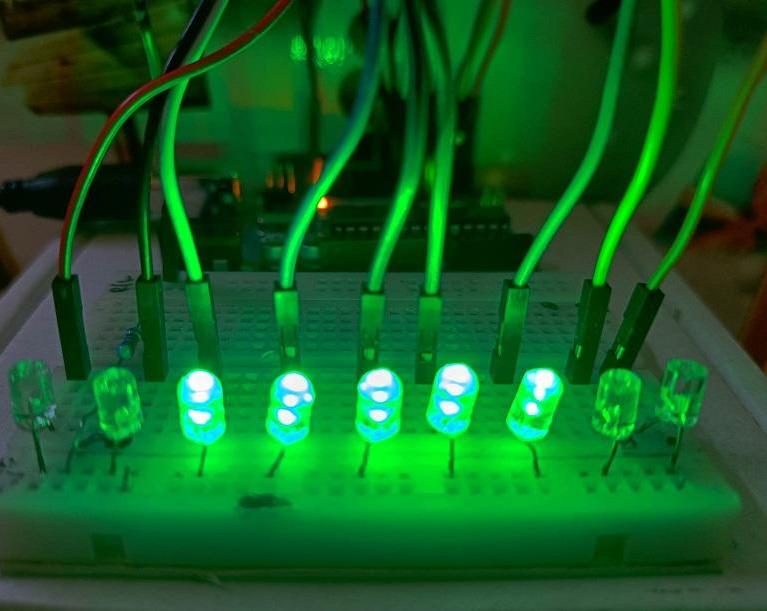 LED Patterns Using Arduino