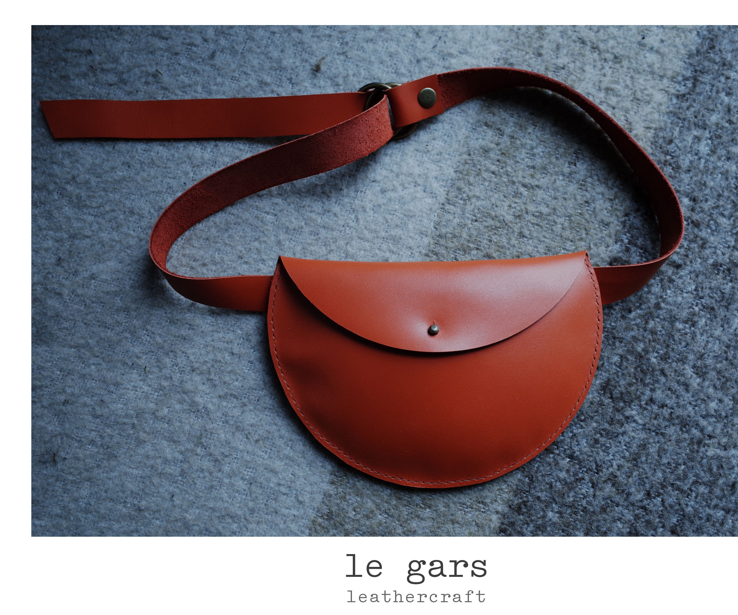 Stylish, Easy-to-Make Leather Fanny Pack