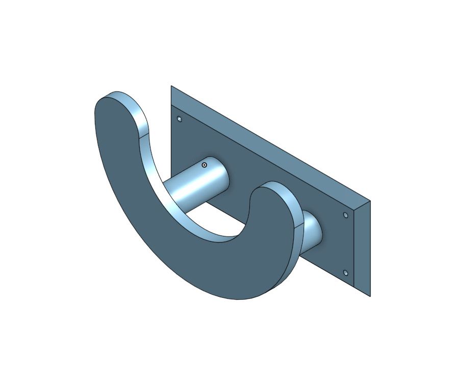 How to Make a Wall Hook in Onhshape (6 Steps)
