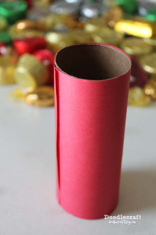 toilet paper roll upcycle craft advent christmas countdown calendar 24 days punch box poke treats (14).JPG