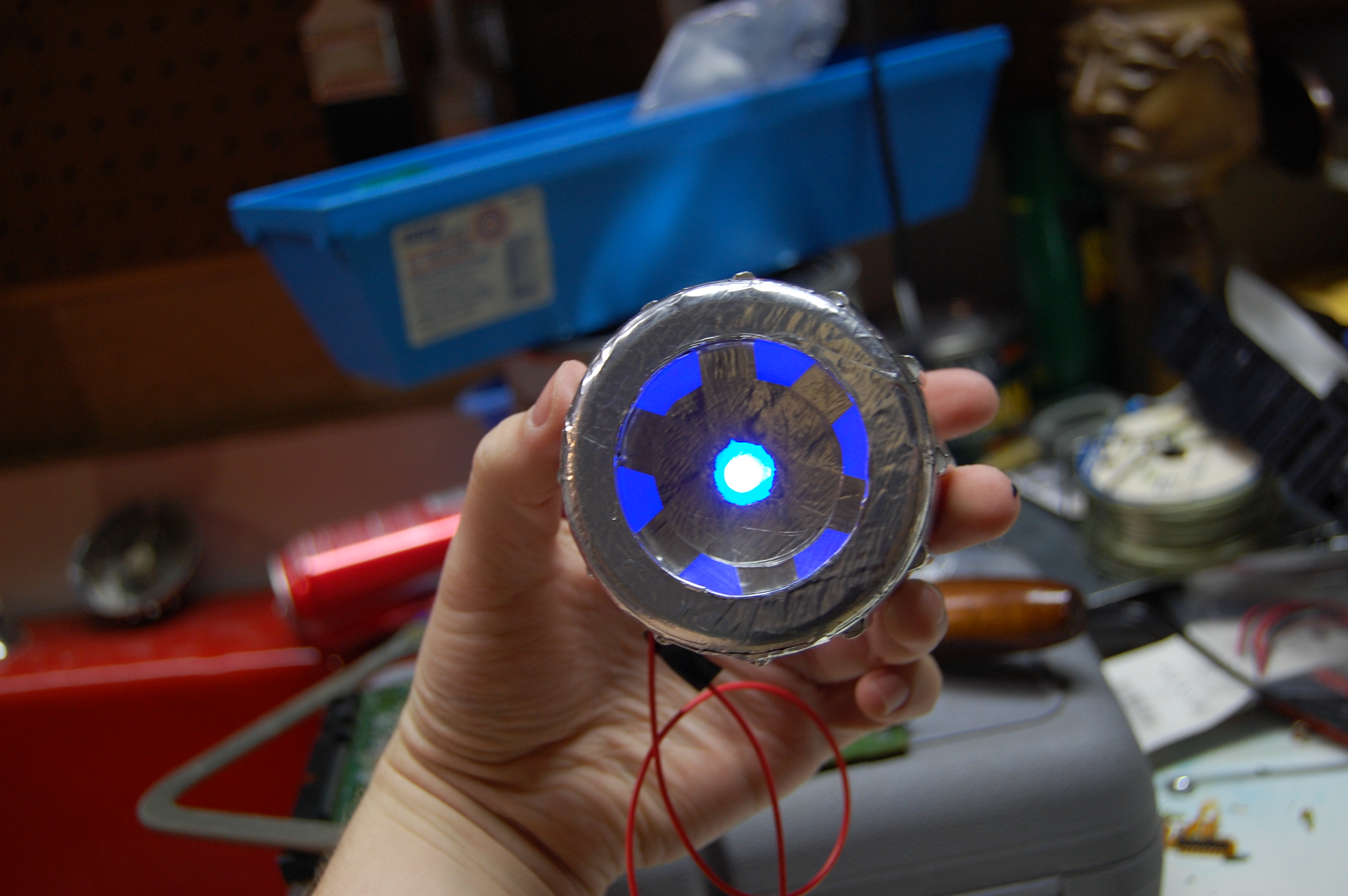 Make You Own  Wearable Arc Reactor and Be Cooler Than Tony Stark!