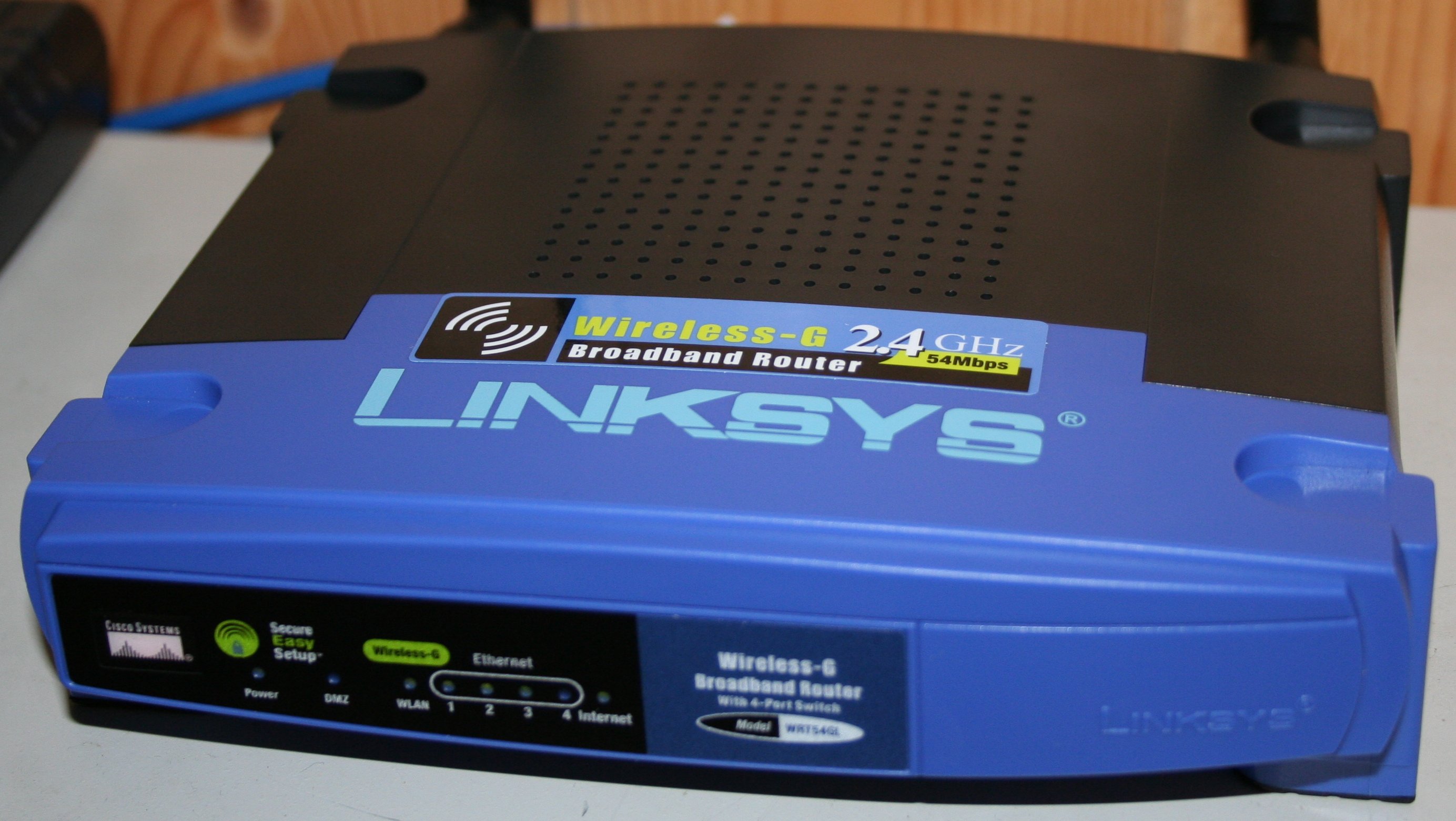 Upgrade a home router.