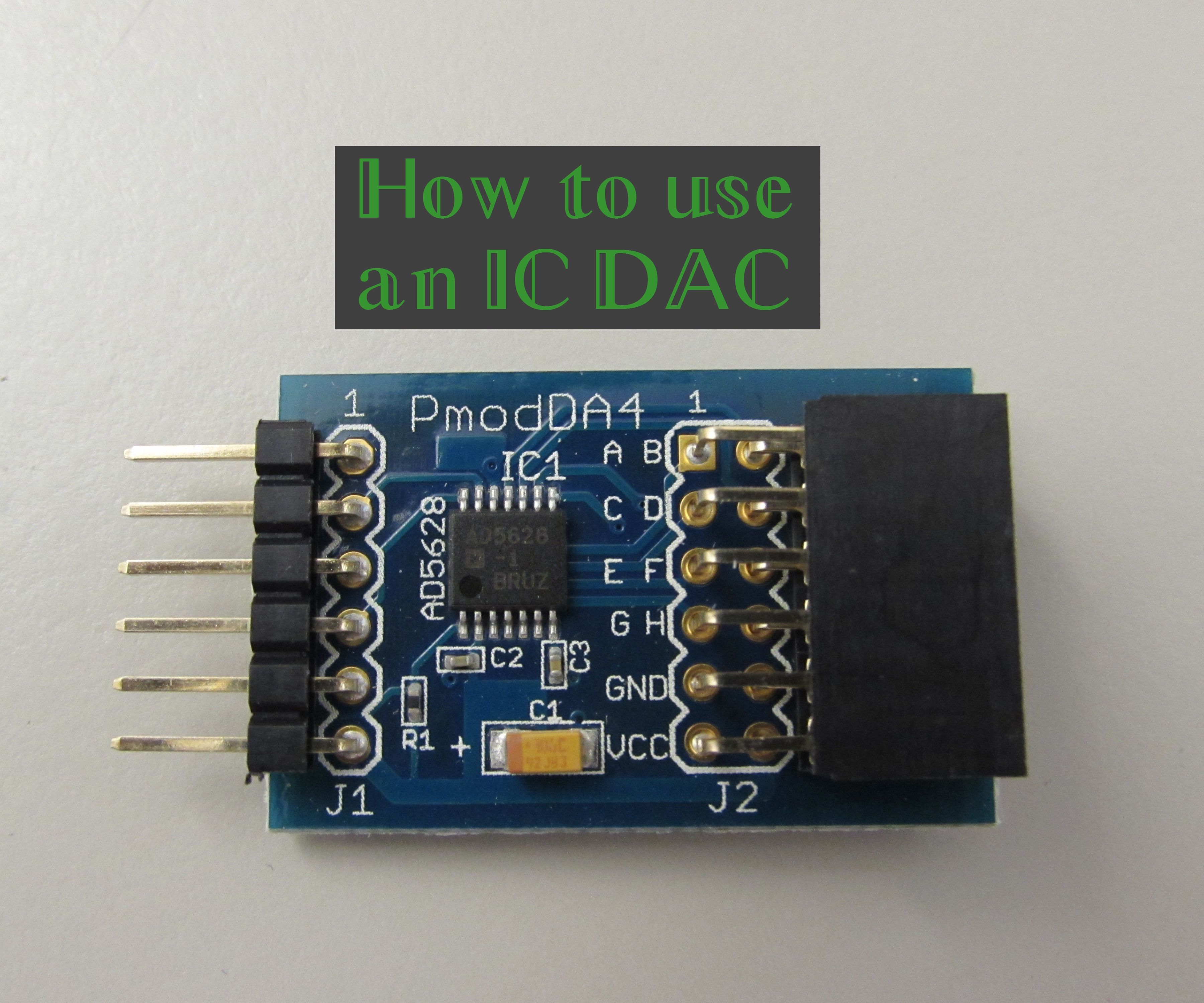 How to Use an IC DAC