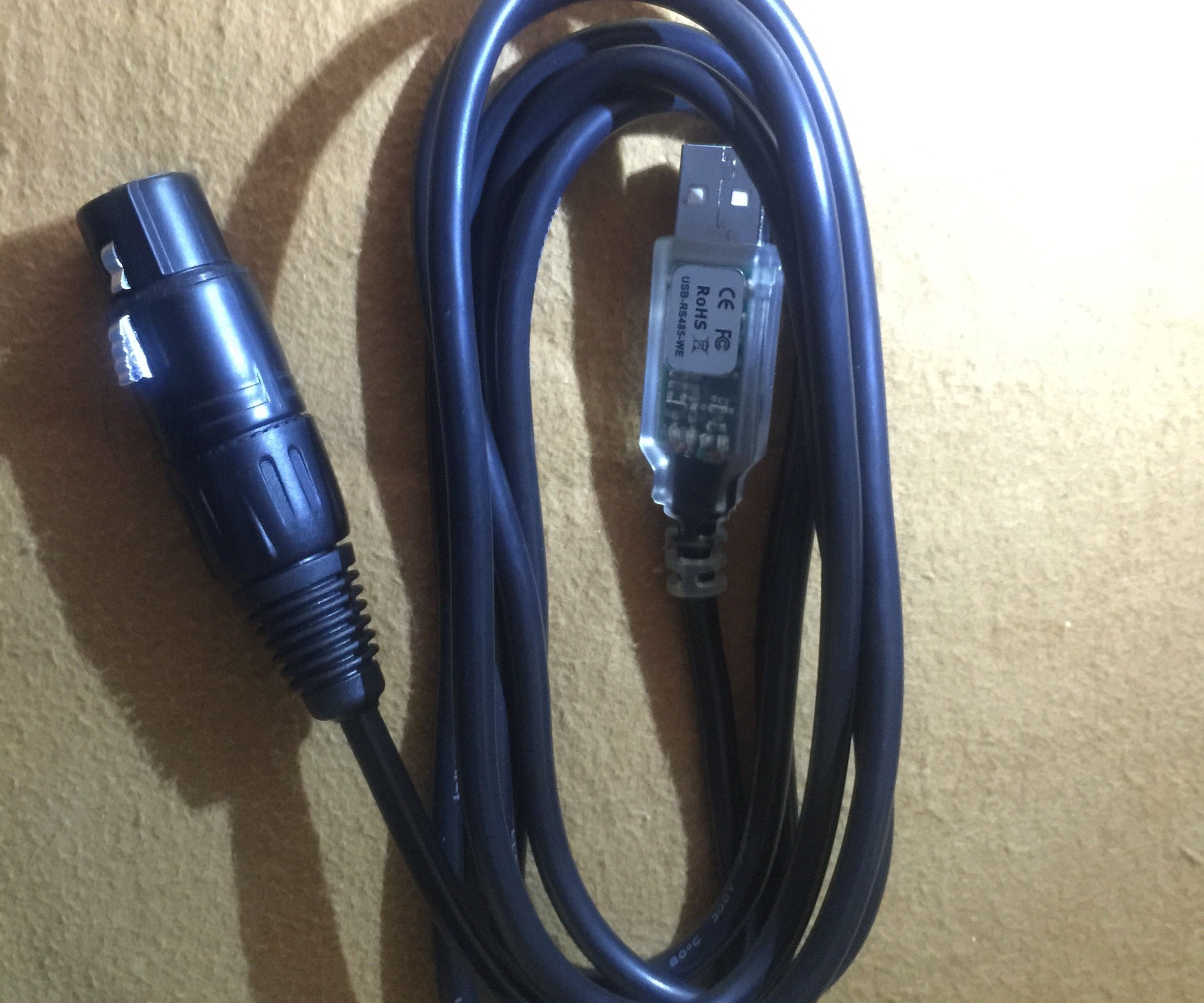 Pro USB DMX Controller and terminator For QLC+