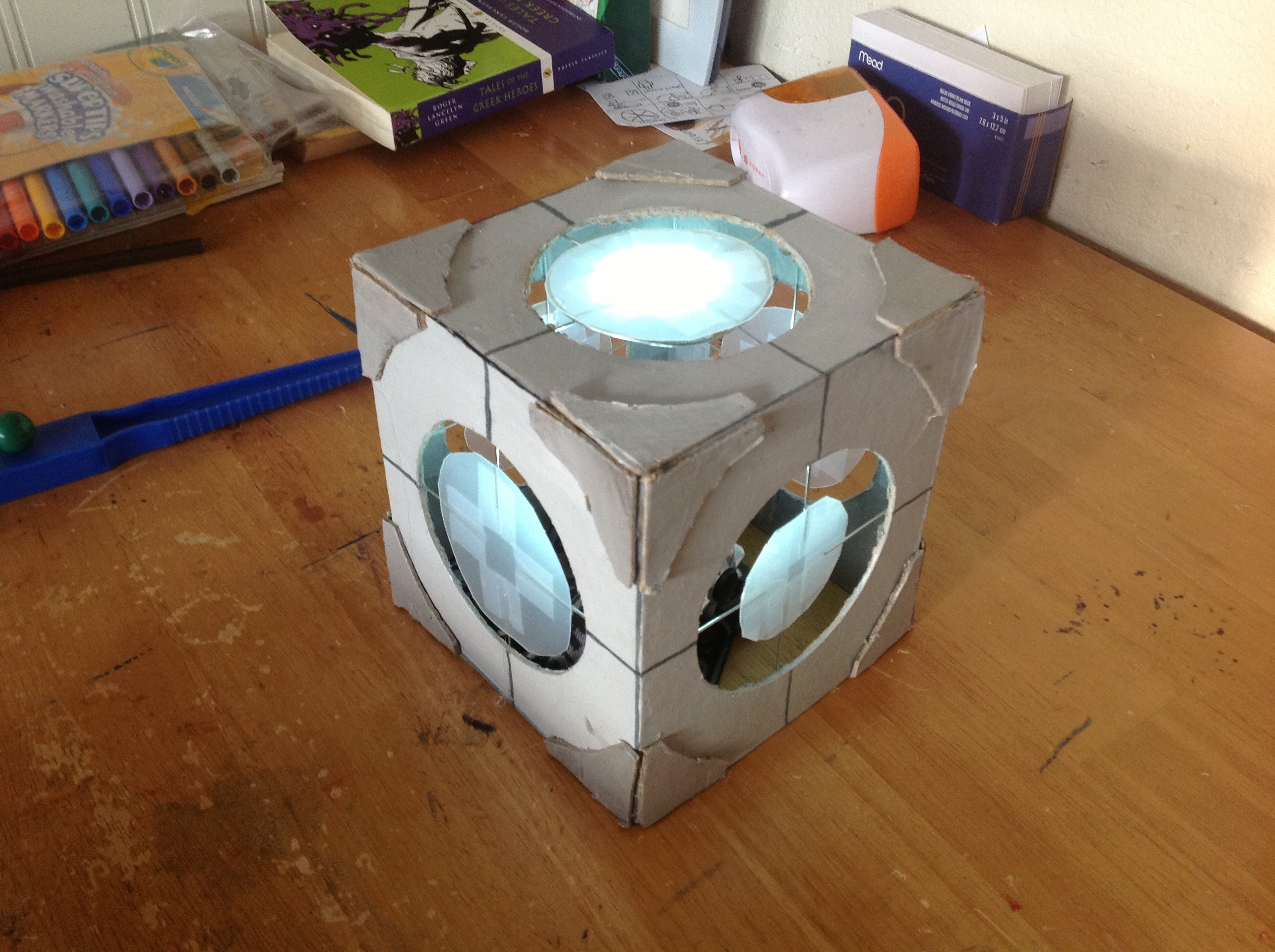 Portal Discouragement Redirection Cube Light