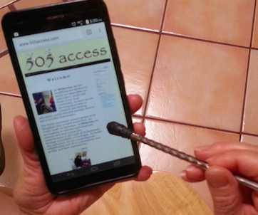 Easy, Inexpensive AND Accessible Stylus