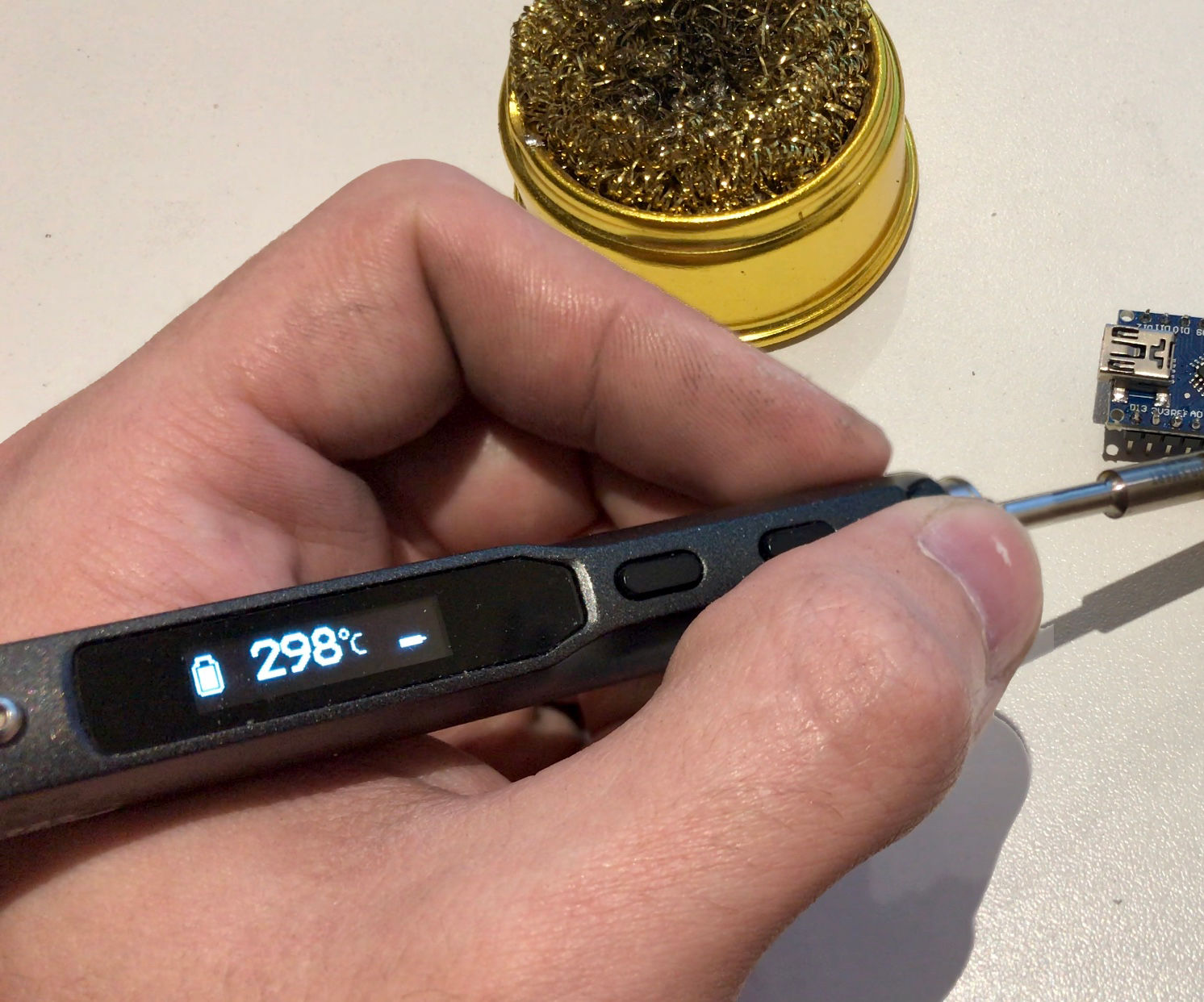 Power Your Soldering Iron With a Drill Battery!