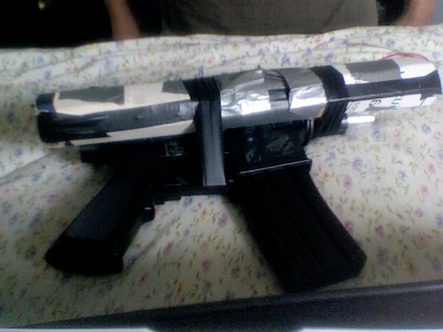 Moded airsoft AEG