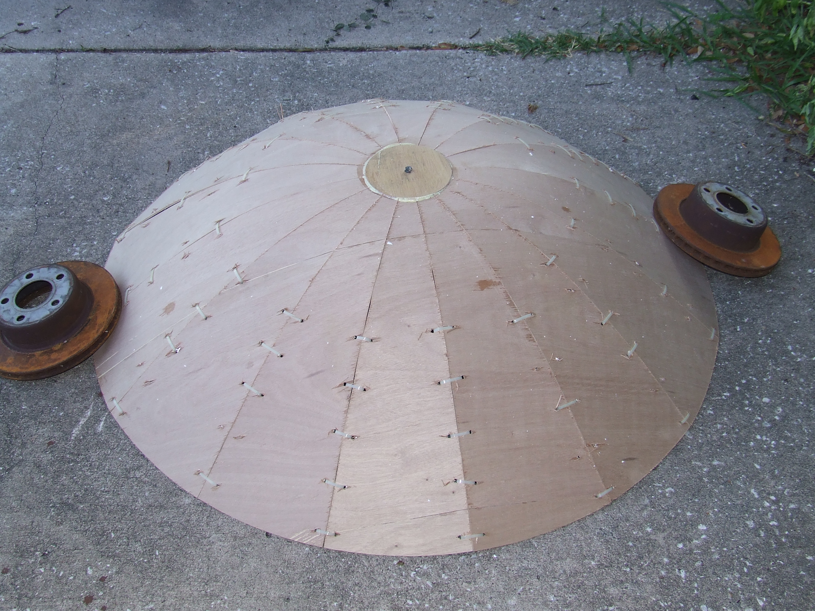 How to Build a <strike>heliostat</strike> Parabolic Reflector