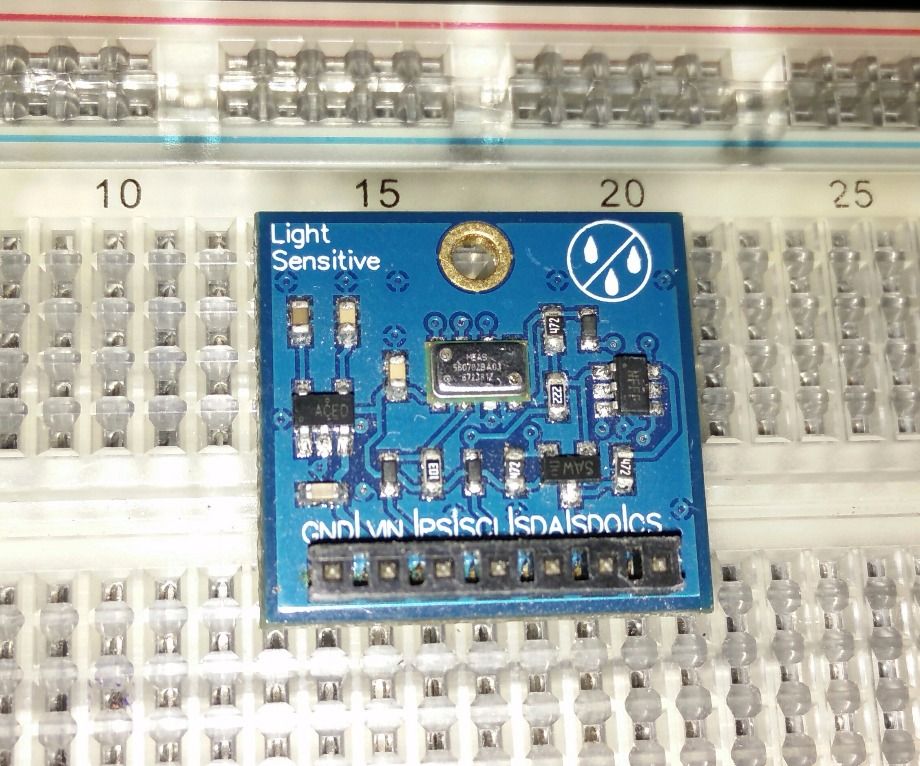 Linkit One with Temperature sensor
