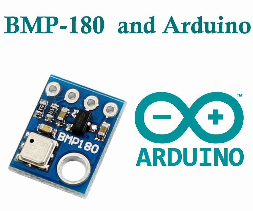 Interfacing BMP180 ( Barometric Pressure Sensor) with Arduino
