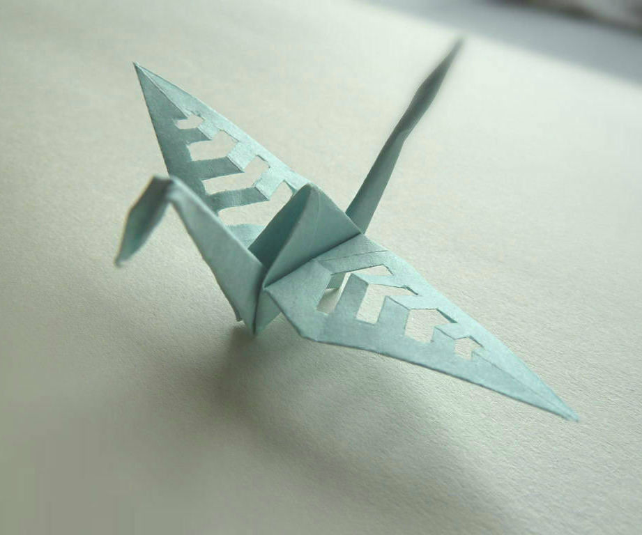 Kirigami Crane