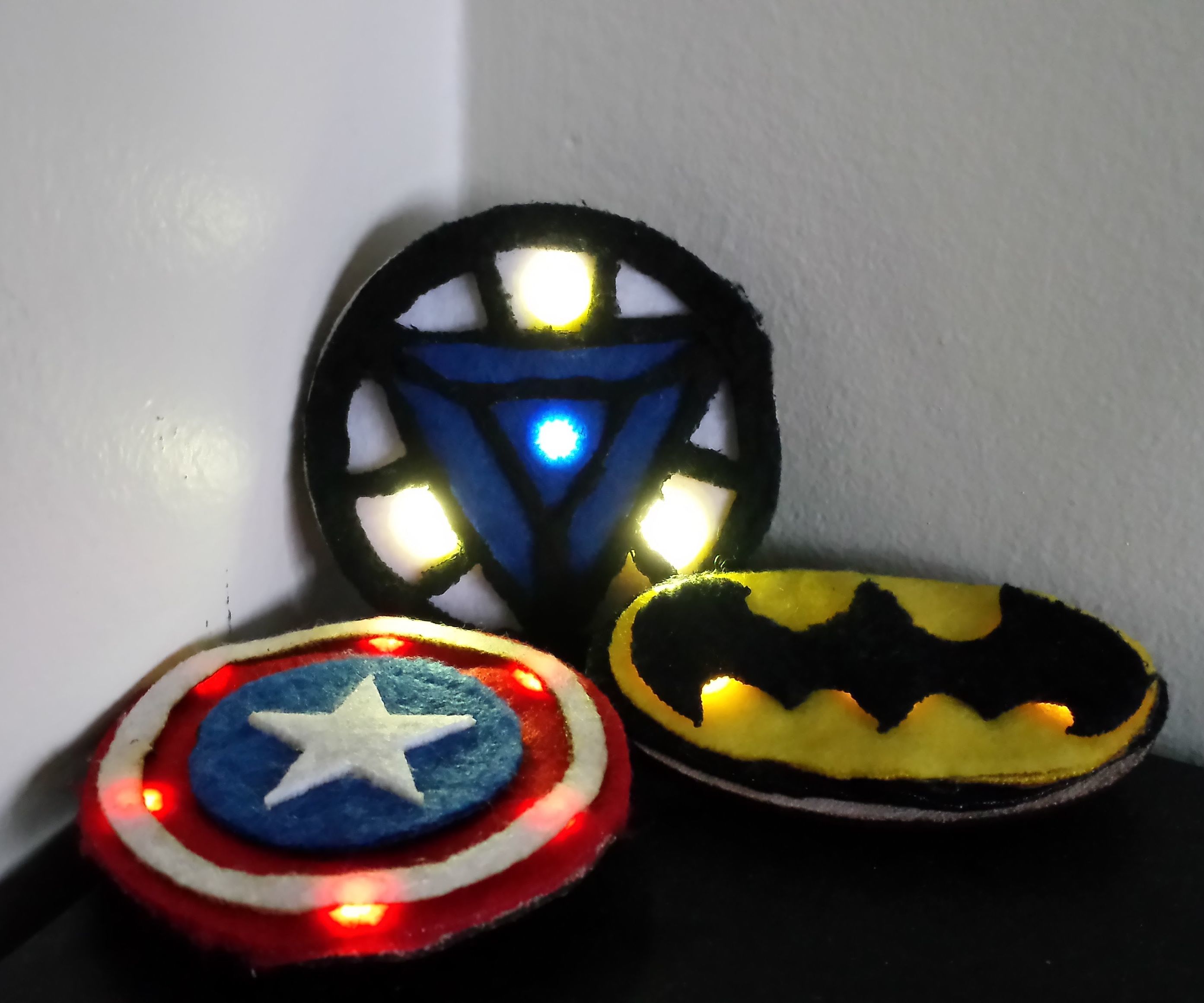 Superhero LED Wearables