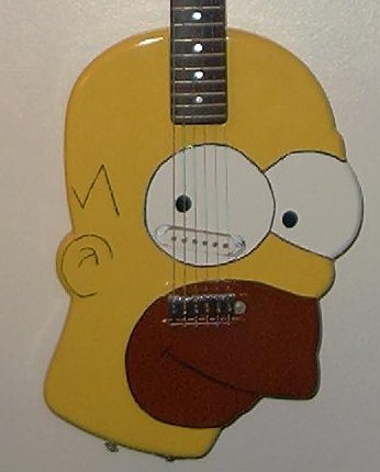 Homer Simpson Guitar