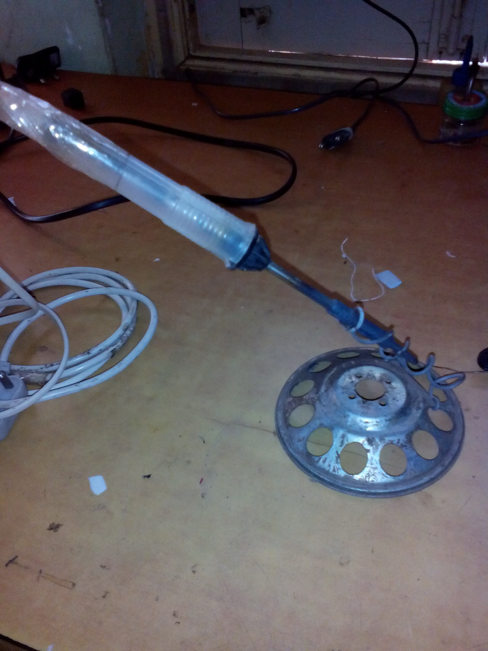 make soldering iron stand at home.