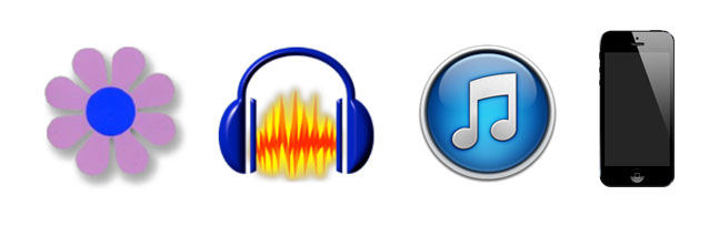 How to rip audio from your computer to create a ringtone for use on the iPhone using a Mac.