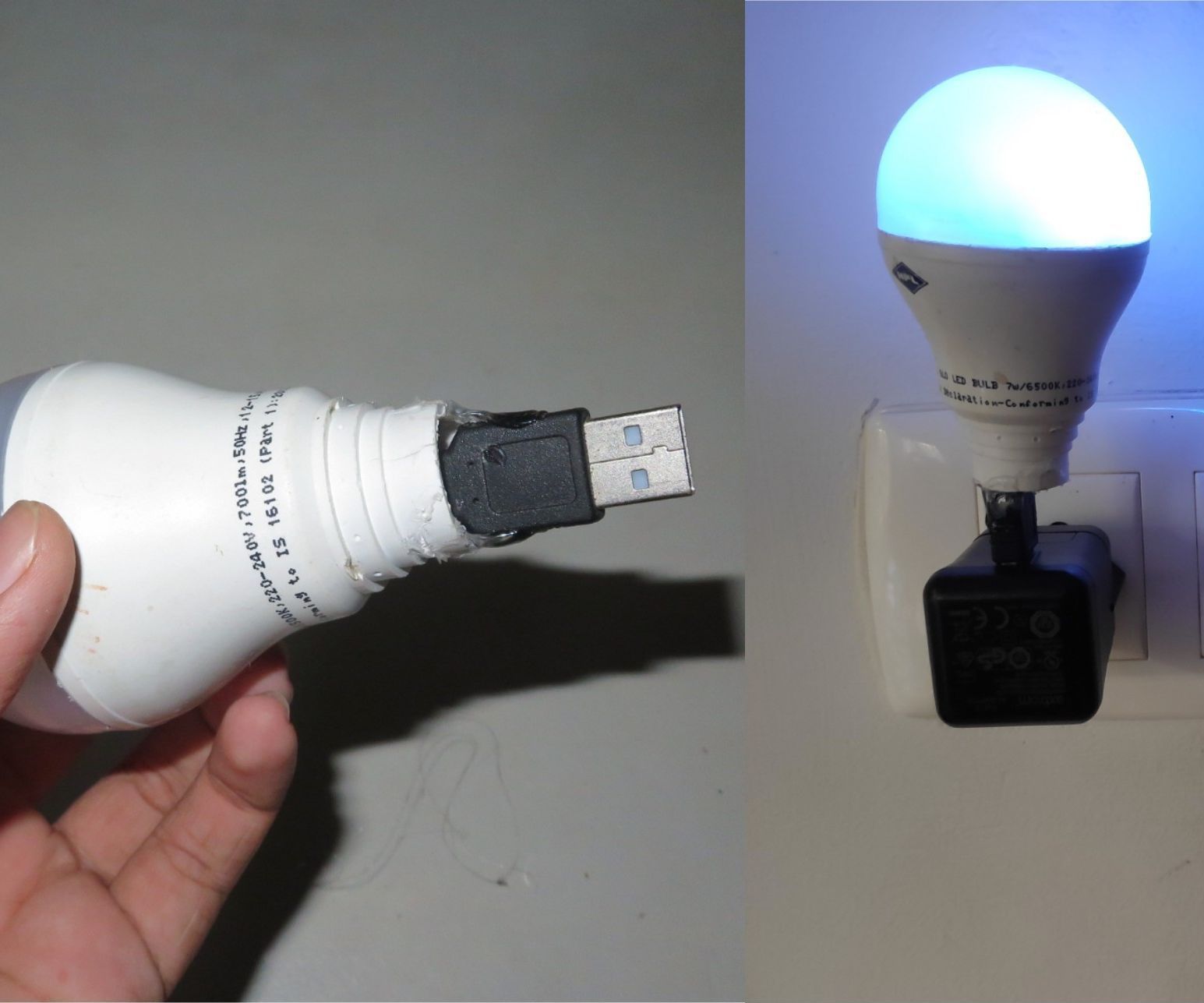 Multicolor USB LED Light (BLUE+) 