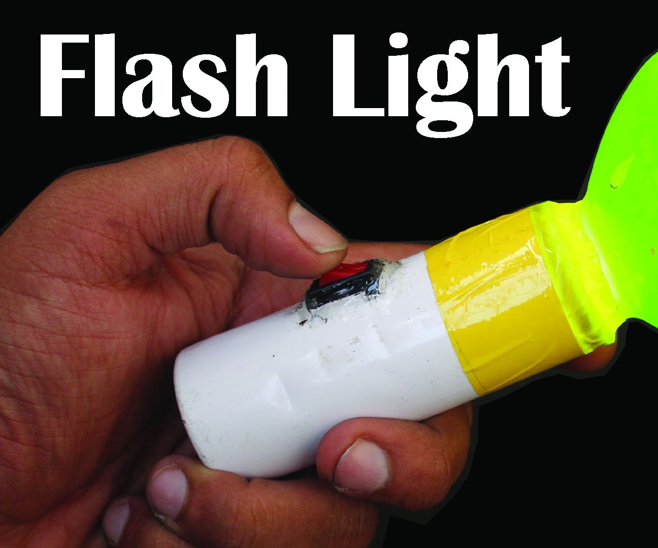 How To Make Flash Light Using Plastic and Deodorant Bottles