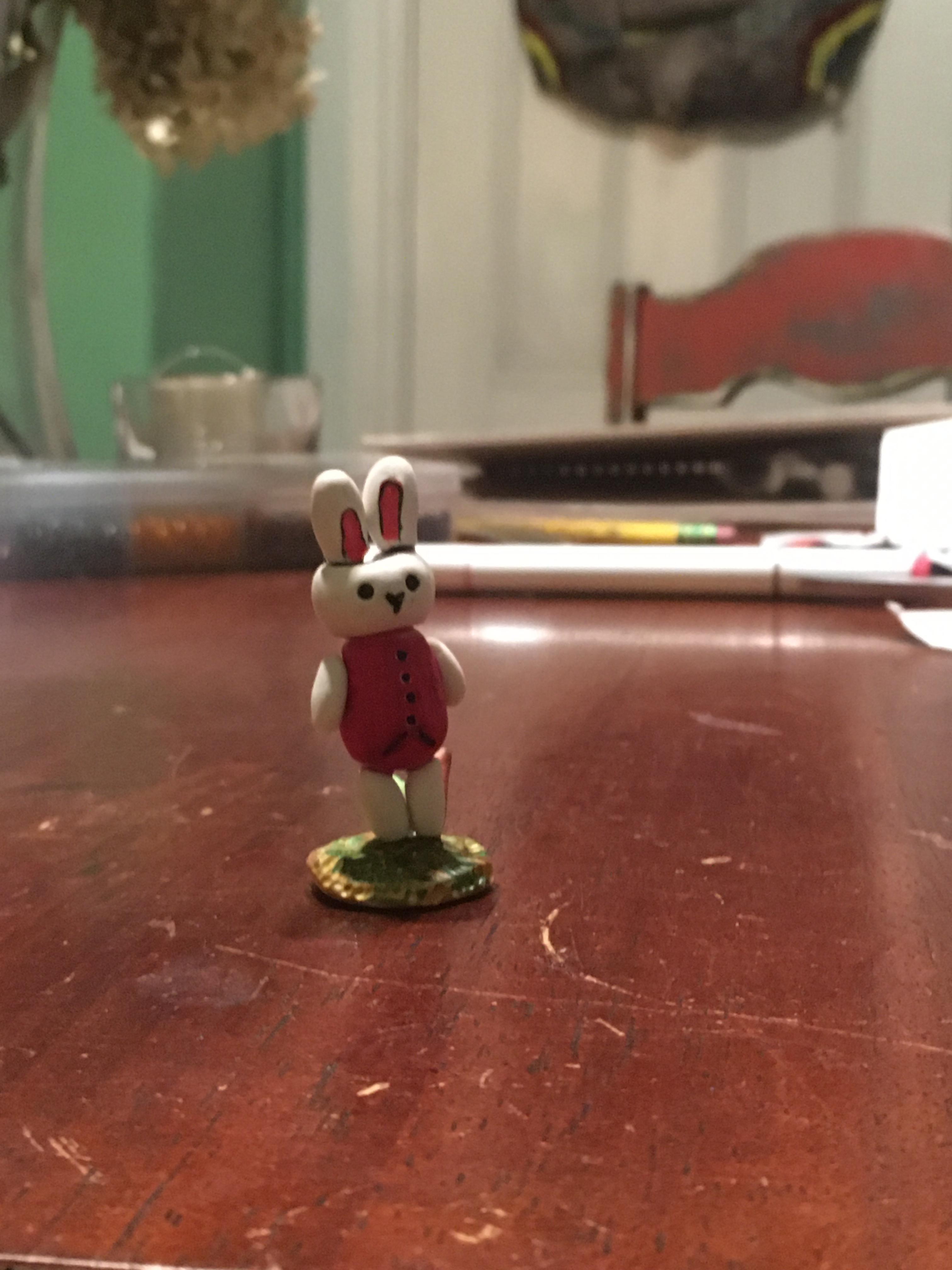 Cute Little Clay Bunny 