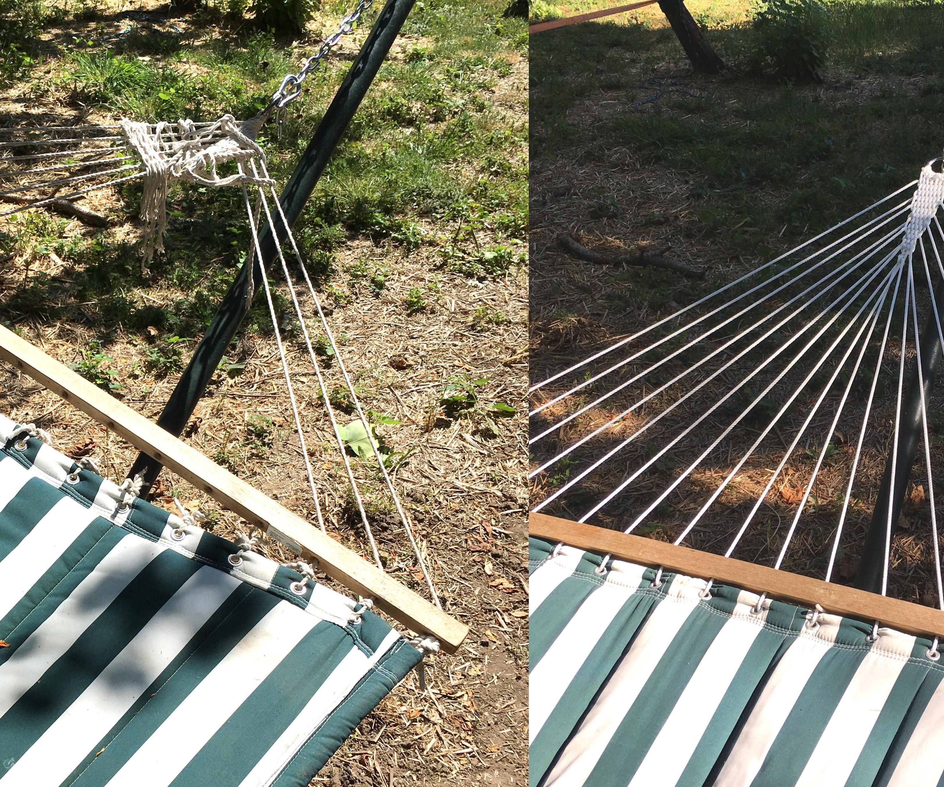 Re-String a Hammock With a Spreader Bar