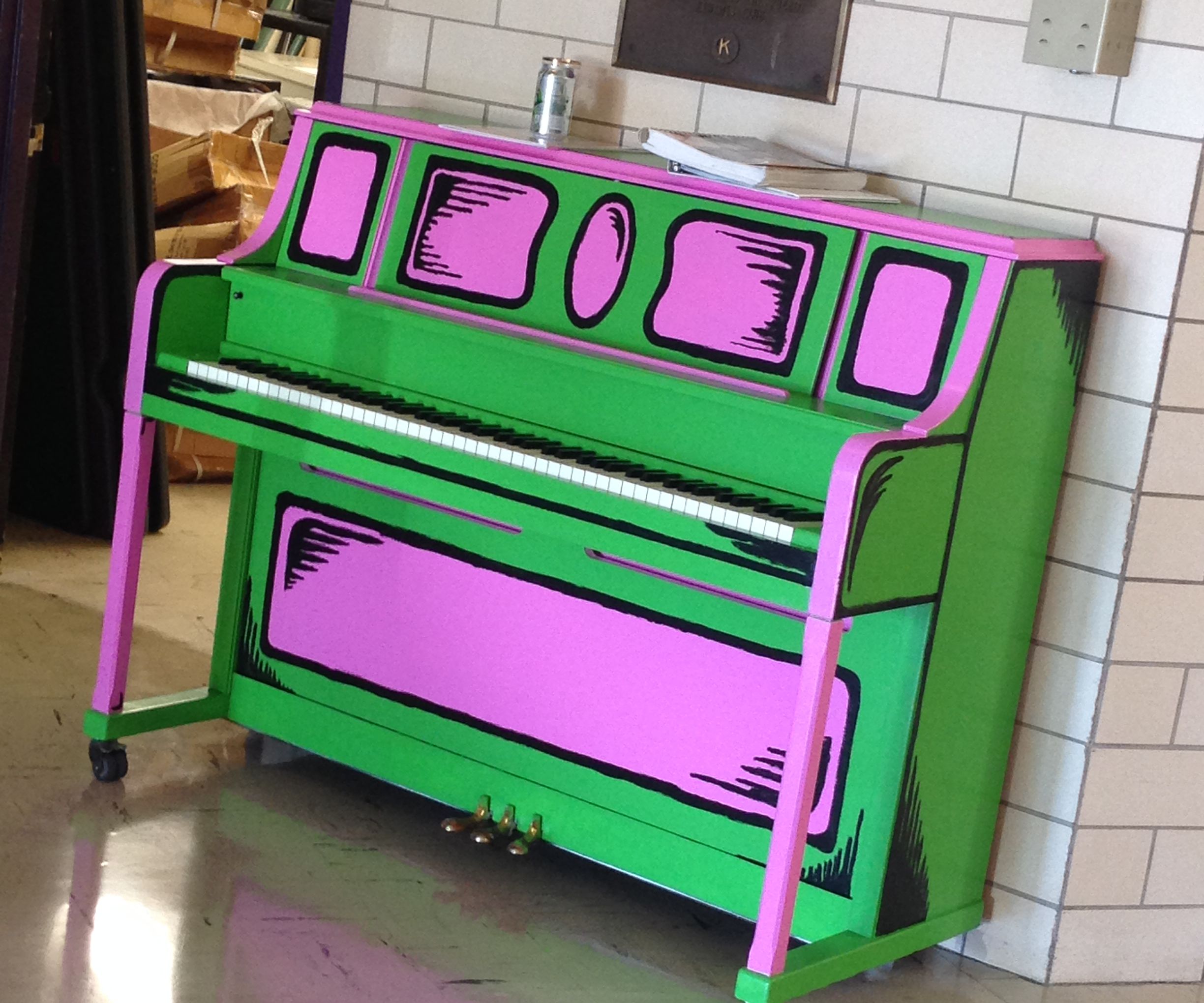 Paint a Cartoon Piano