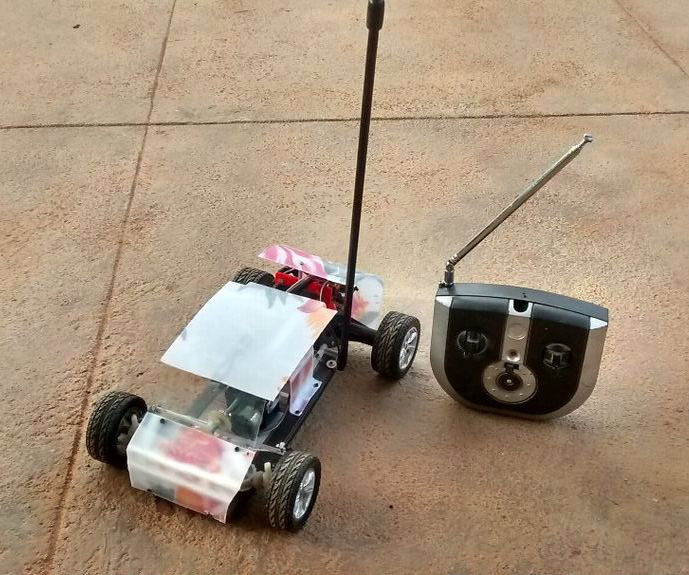 Homemade RC car..!