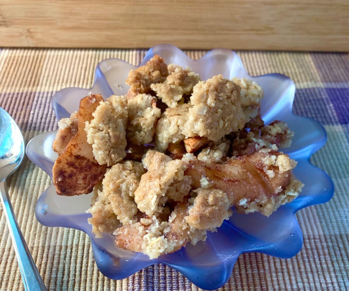 Grilled Apple Crisp