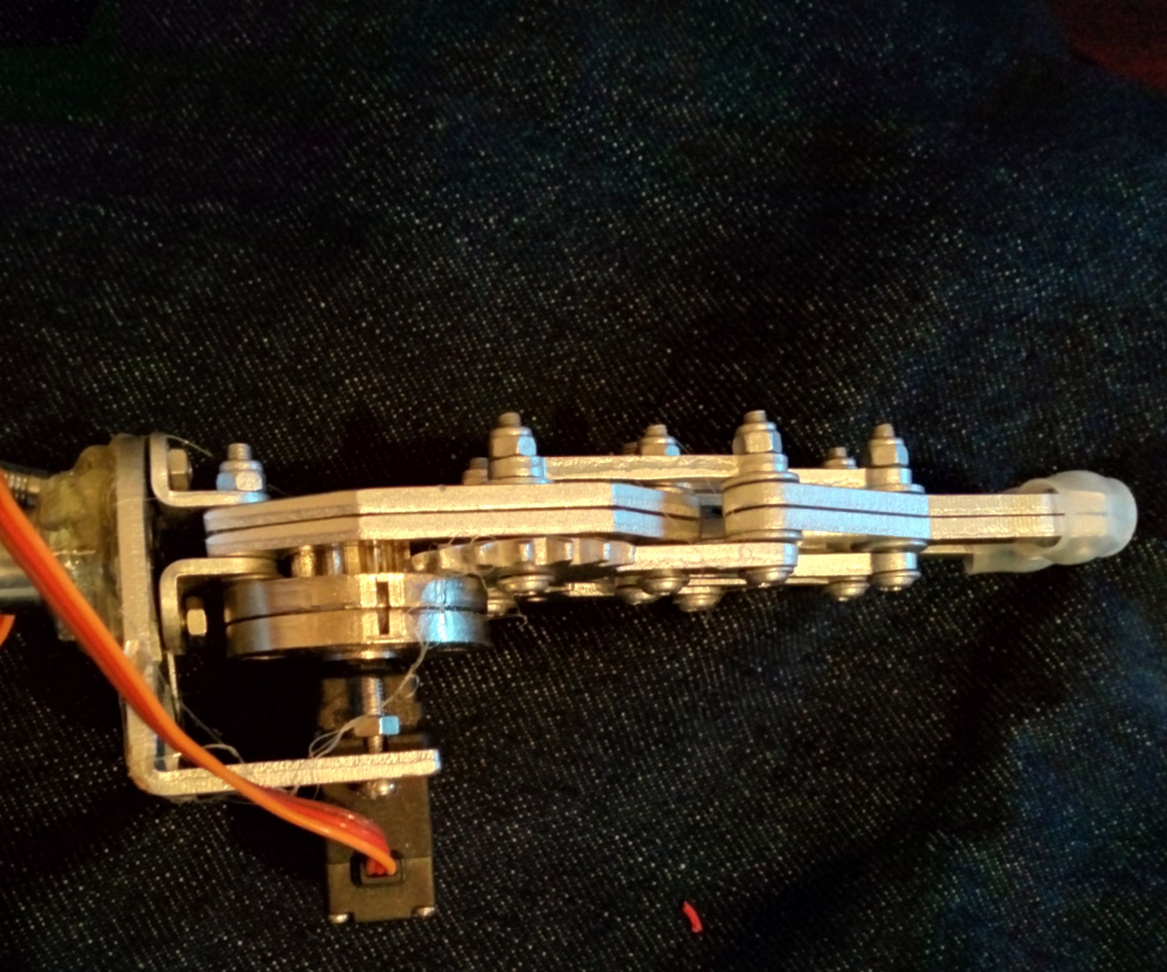 Robotic prosthetic hand  with claw or 3d printed hand