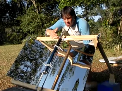 Instant Parabolic Trough #8 stainless steel