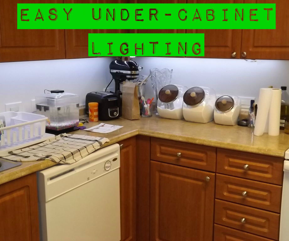 Easy Under-Cabinet Lighting