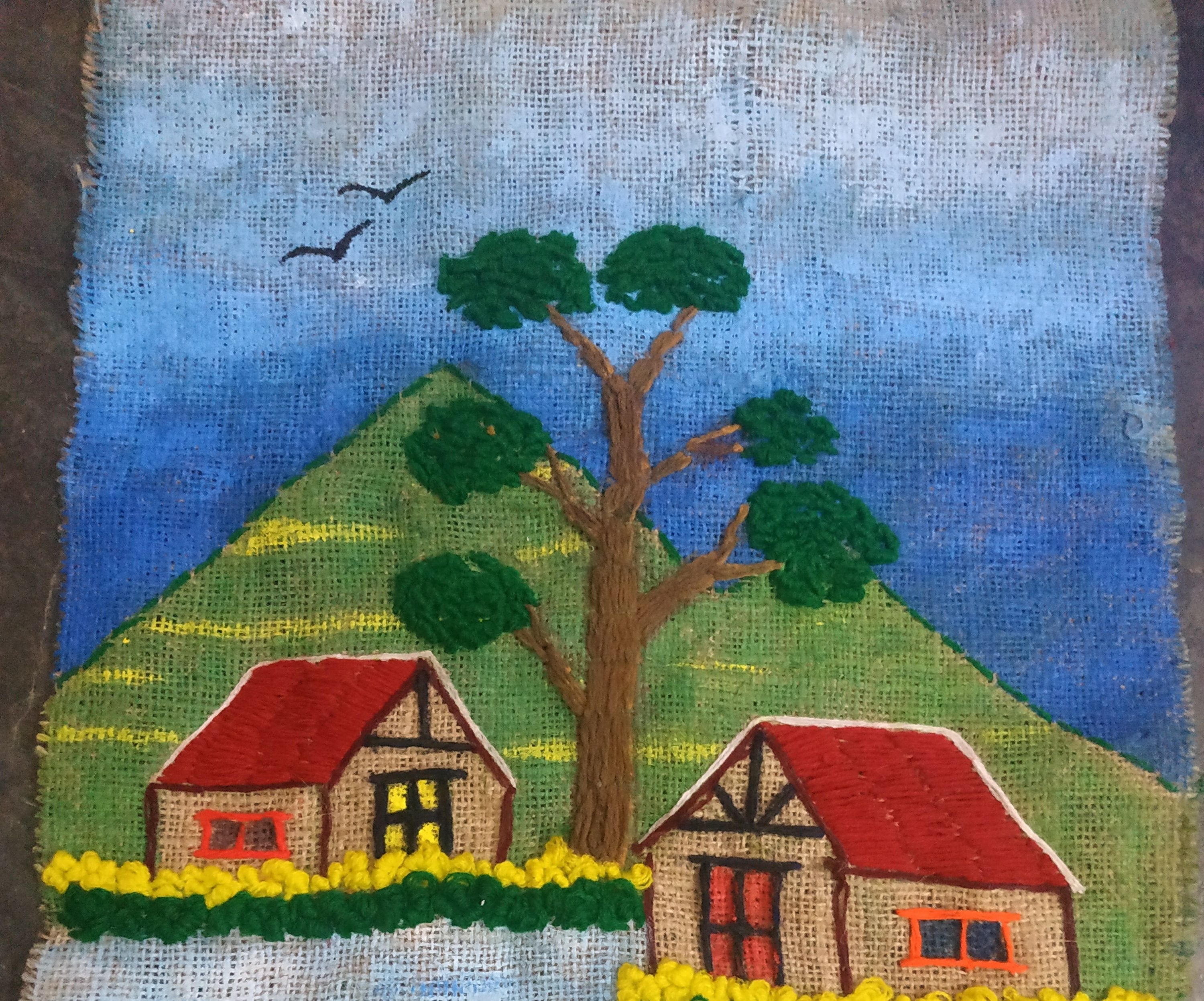 Yarn Wall Hanging