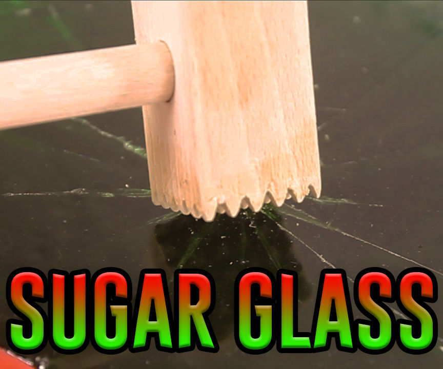 HOMEMADE SUGAR GLASS