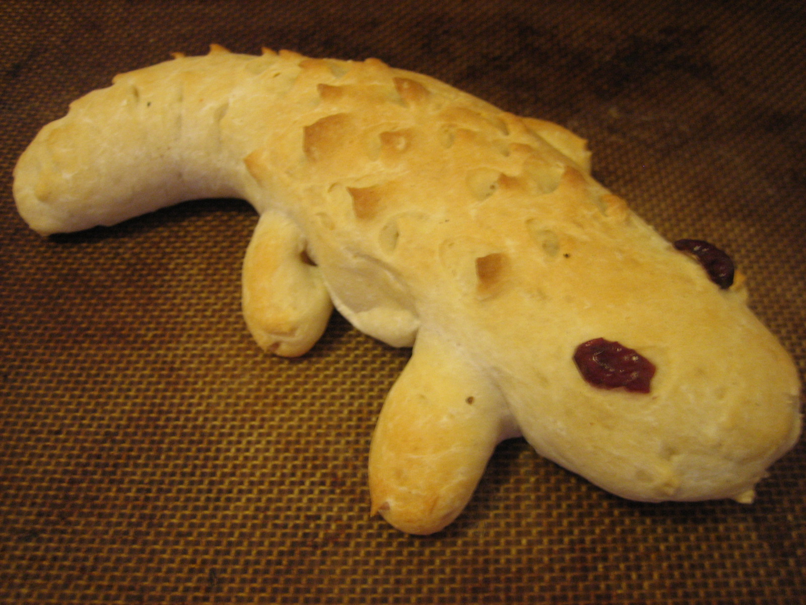 Alligator Bread (aka Nomsters)