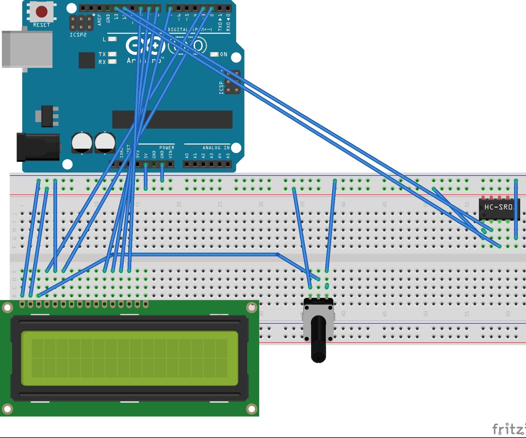 Distance Meter with arduino