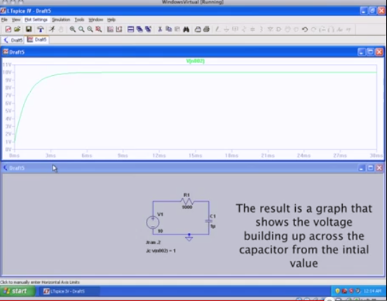 How to Simulate an RC Circuit in LTSpice with an Initial Condition