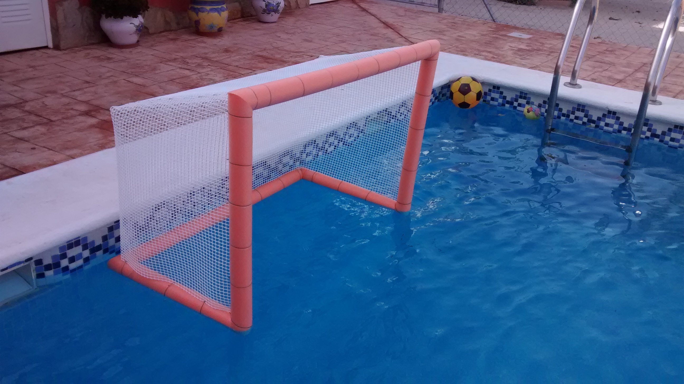 Portería Flotante. Floating Goal Line. 