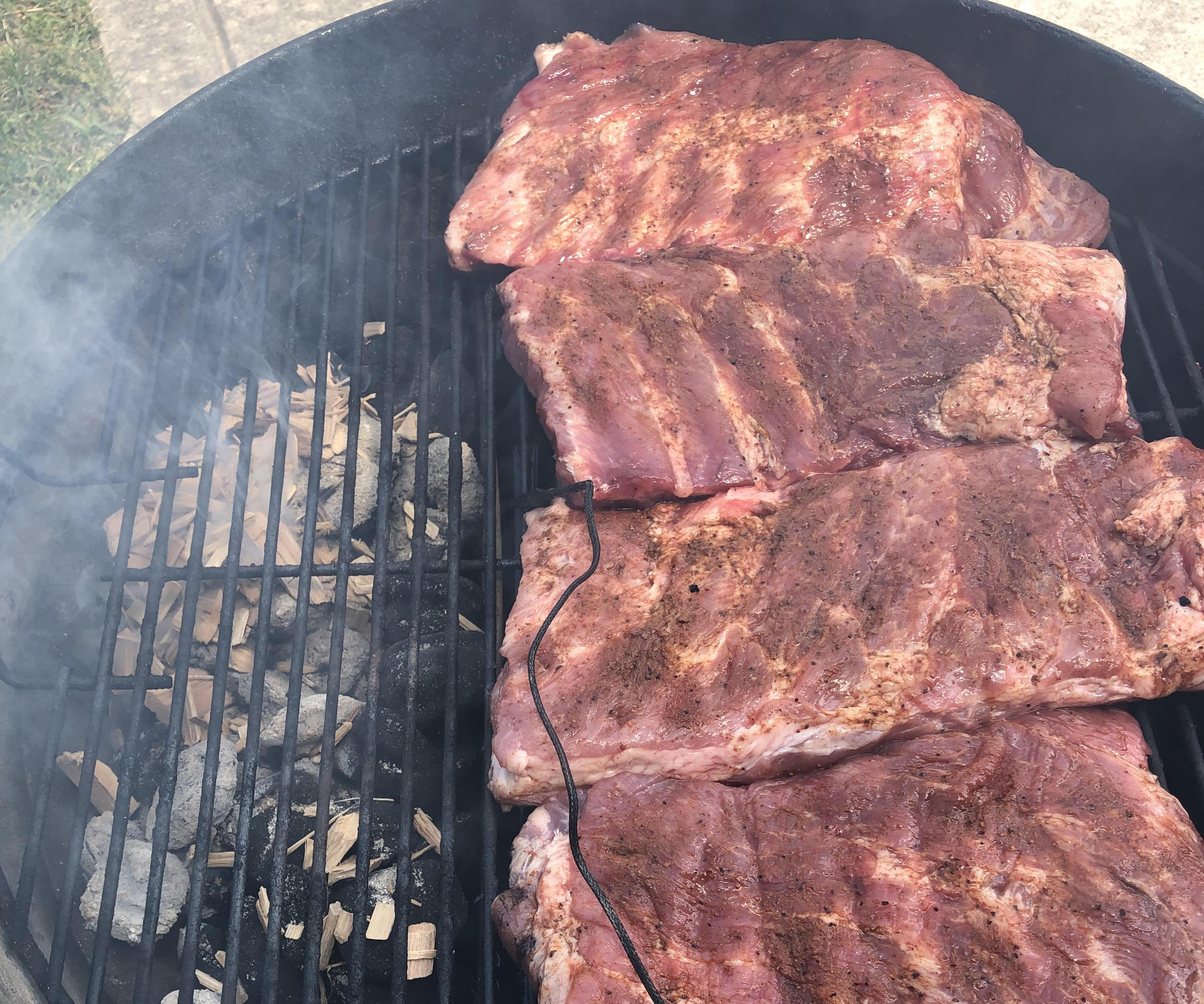 Smoker From Old Weber Kettle Grill