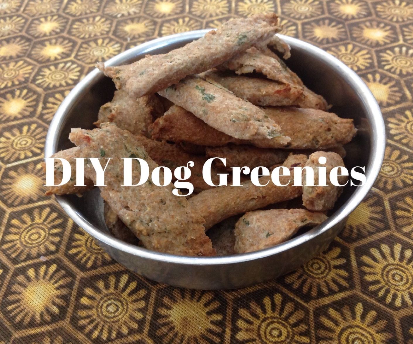 Homemade Dog Greenies For Fresh Breath And Clean Teeth