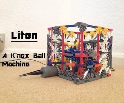 Liten a K'nex Ball Machine