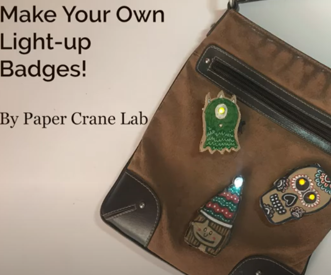 Customizable Light - Up Badges