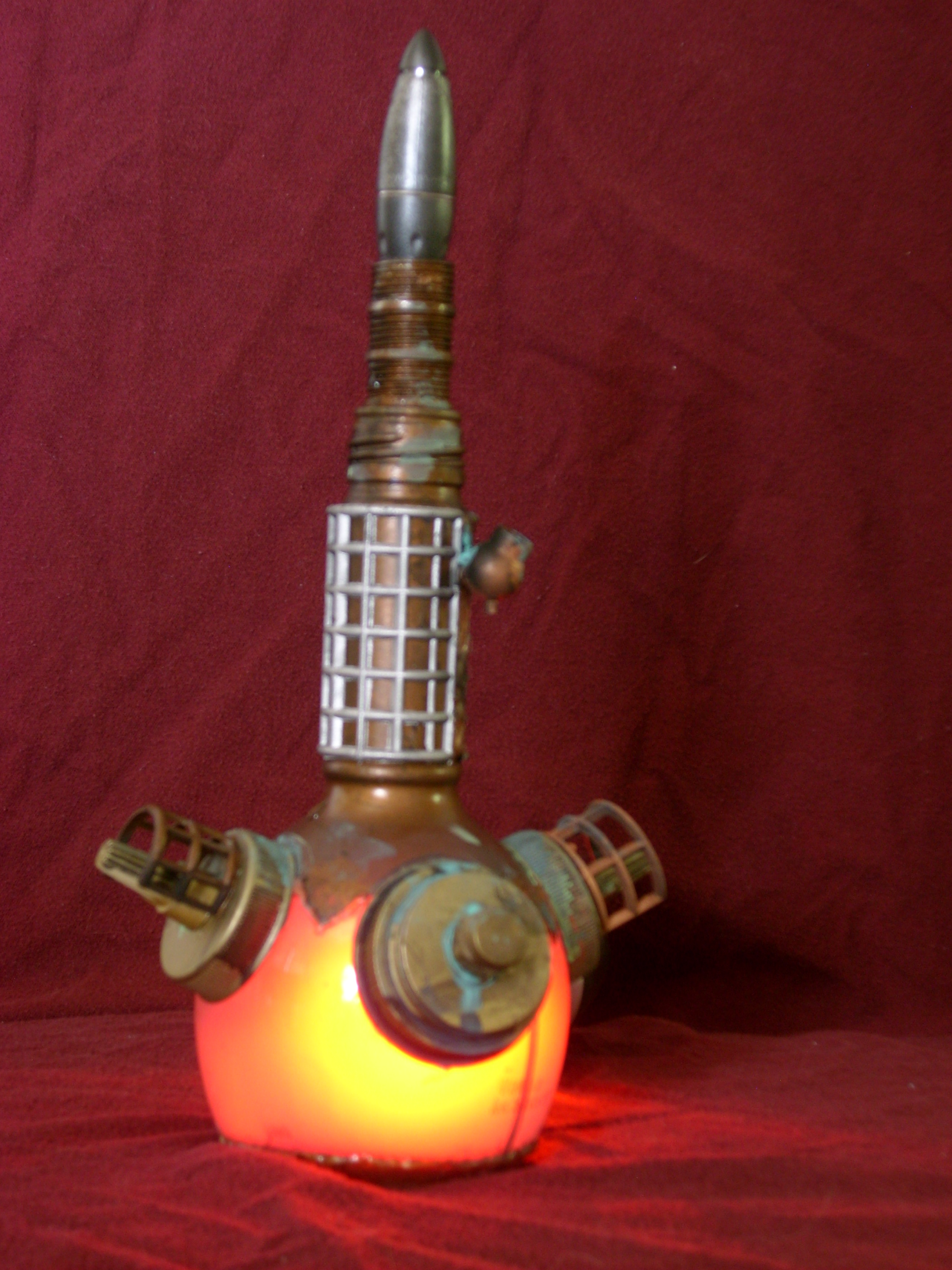 Steampunk a Bottle and Jar Into Something Extraordinary!