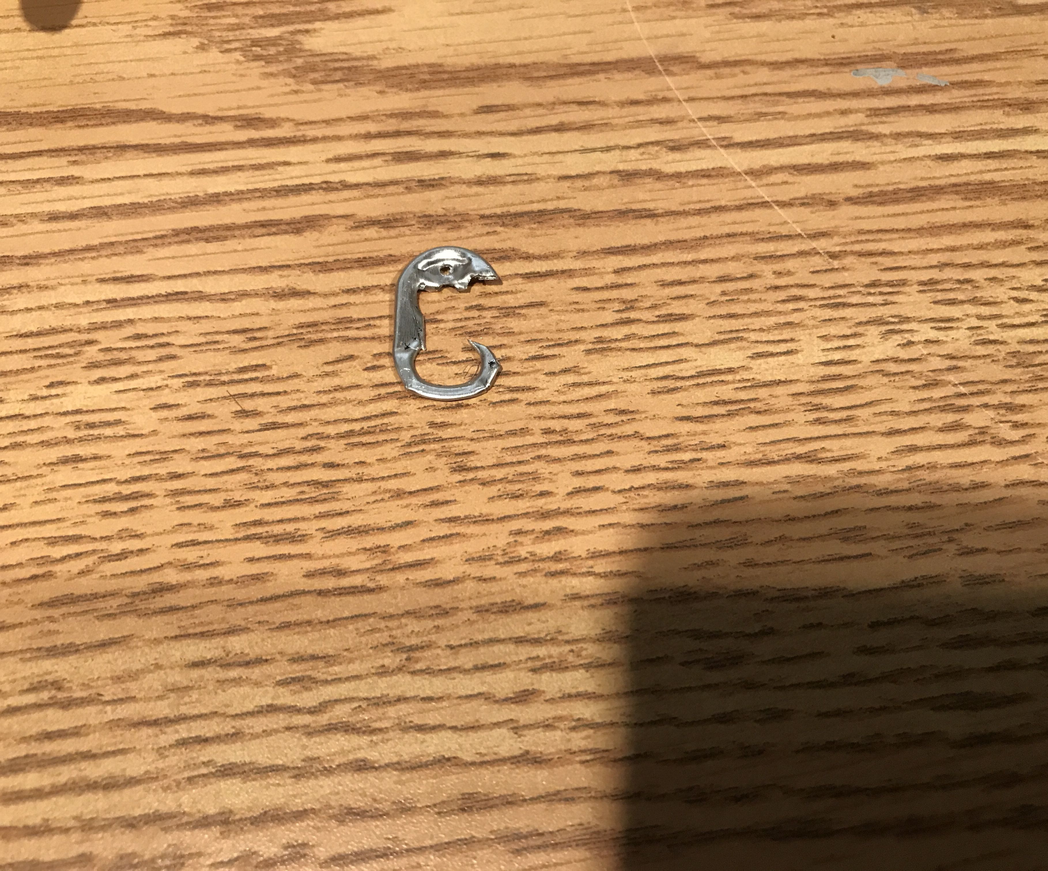 Pop can tab hook