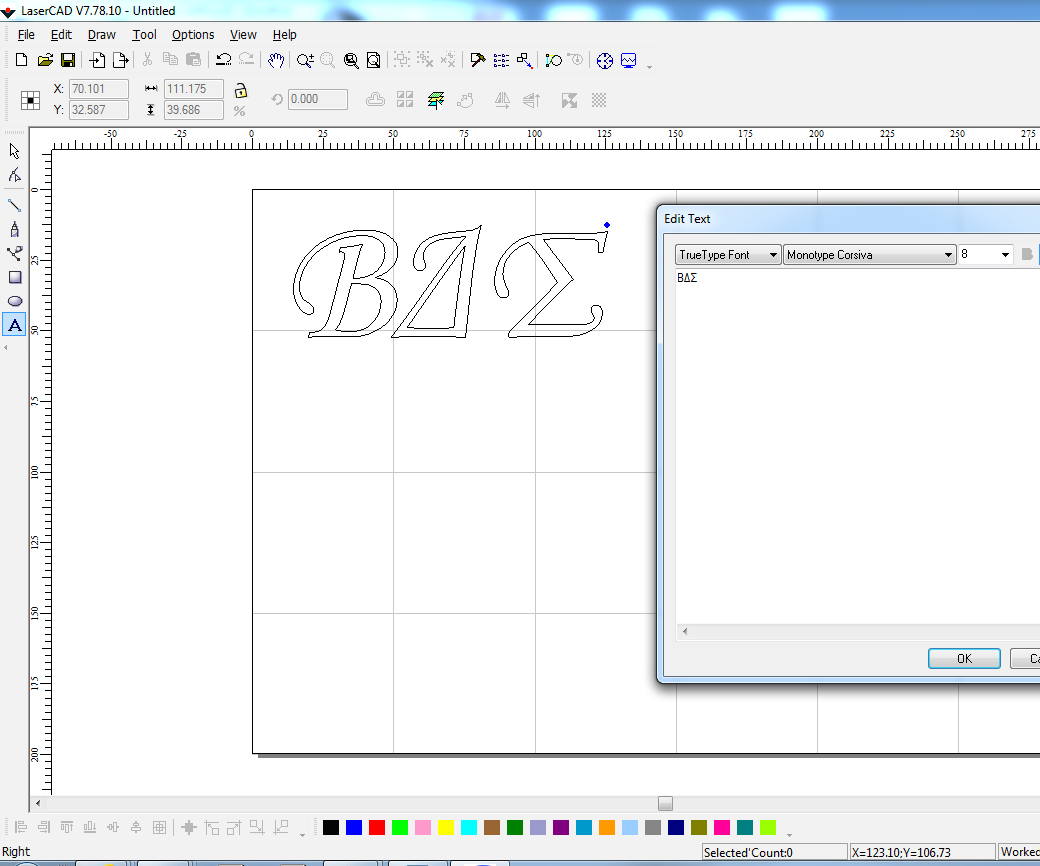 Hacking LaserCAD