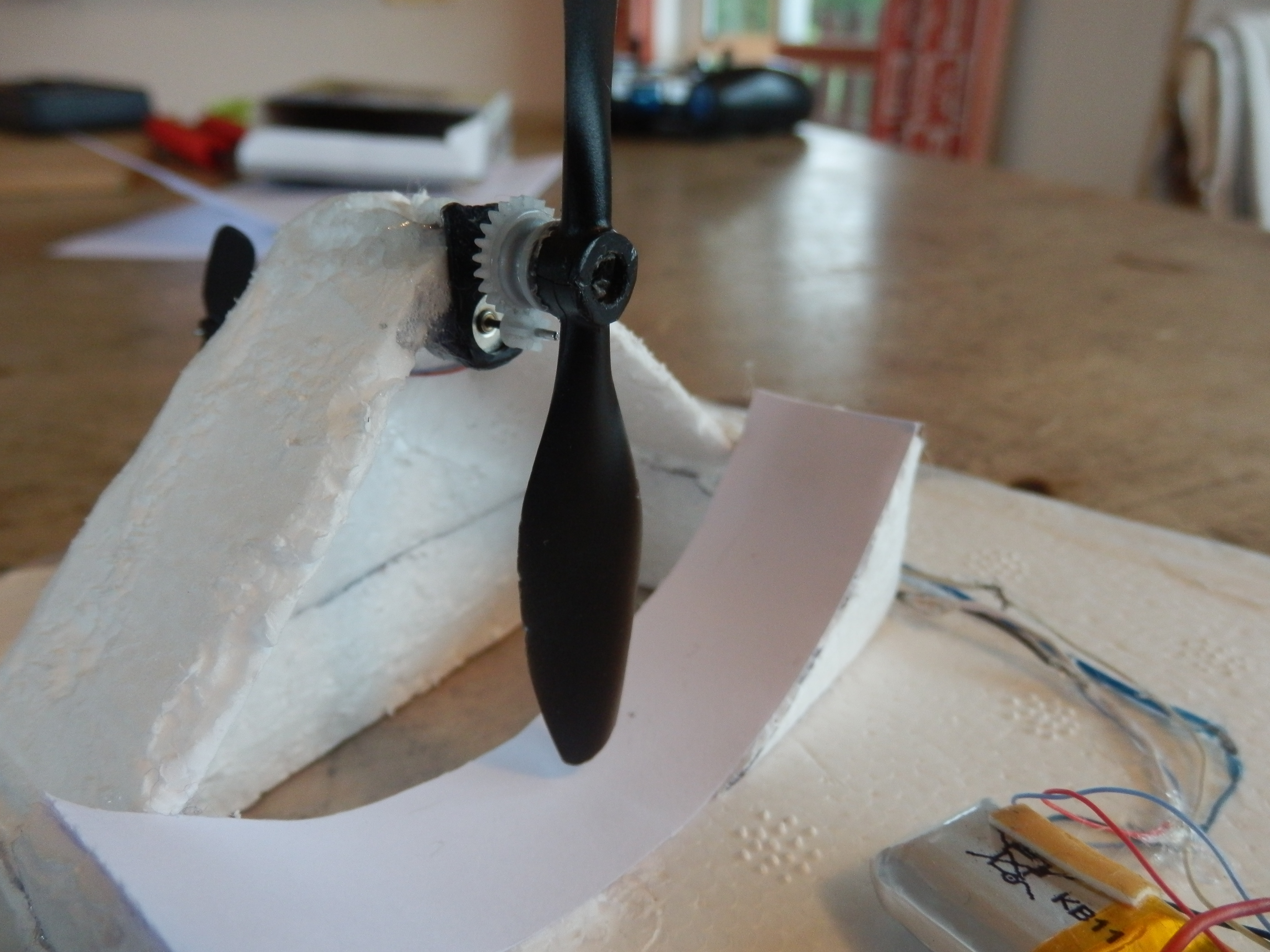 Microlight r/c hovercraft