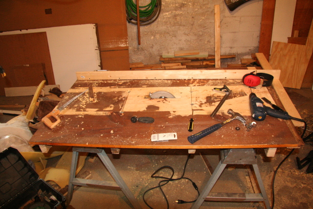 Convert a Hand-held Circular Saw Into a Table Saw