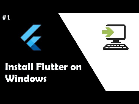 #1 Install Flutter on Windows | Flutter Tutorial Beginner